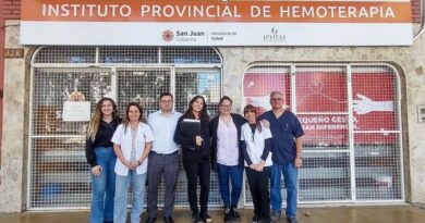 Cronograma de colectas de sangre para dar vida «Septiembre 2026» en el IPHEM San Juan