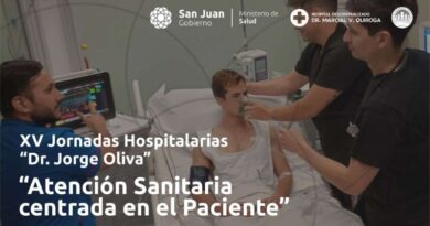 Inscripciones «XV Jornadas Hospitalarias Dr. Jorge Oliva» del Hospital Dr. Marcial Quiroga de San Juan