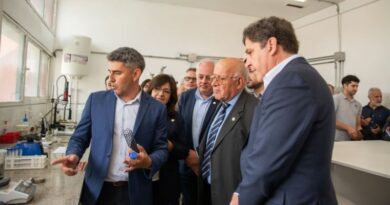 Inauguraron el Laboratorio de Nanotecnología Aplicada a la Minería en el IIM de la FI de la UNSJ