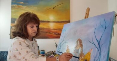 Exposición de pintura «Momentos en un camino espiritual» de la Artista plástica Isabel Fernández