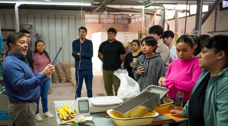 Prácticas en Procesamiento de Minerales de los alumnos de los Departamentos Jáchal, Valle Fértil, Calingasta, Iglesia y Sarmiento de San Juan