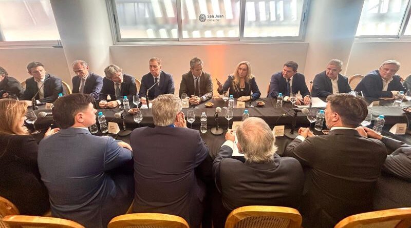 Se lanzó la Mesa Federal Minera Argentina en San Juan