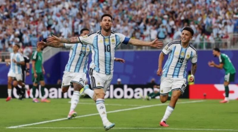 La Selección Argentina venció a la Selección Argelia 3 a 0 y Lionel Messi es el líder del Mundial de Fútbol 2026