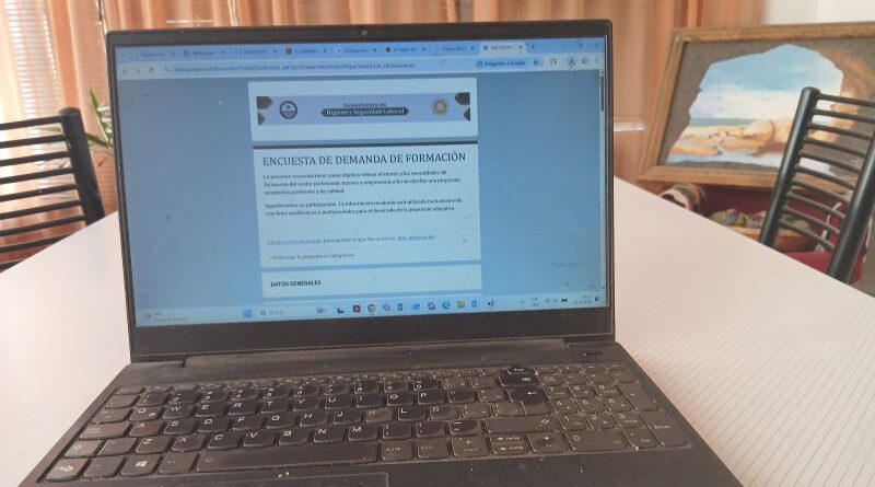 Encueta de demanda de formación en el Departamento Iglesia de la FAUD de la UNSJ