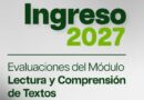 Cronograma de Evaluaciones para el Ingreso 2027 de la FI de la UNSJ