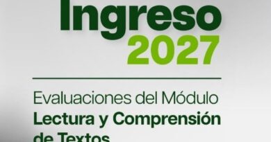 Cronograma de Evaluaciones para el Ingreso 2027 de la FI de la UNSJ