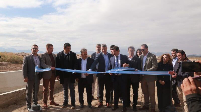 El Gobierno de San Juan recuperó el Canal del Norte y reactivó el sistema de riego de 10.000 hectáreas en el Departamento Jáchal
