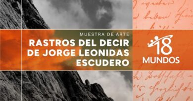 Muestra del Colectivo de Artistas Visuales «Rastros del Decir de Jorge Leonidas Escudero» en San Juan