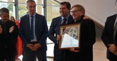 Reconocimiento del Gobierno de San Juan al periodista Tec. Luis Meglioli