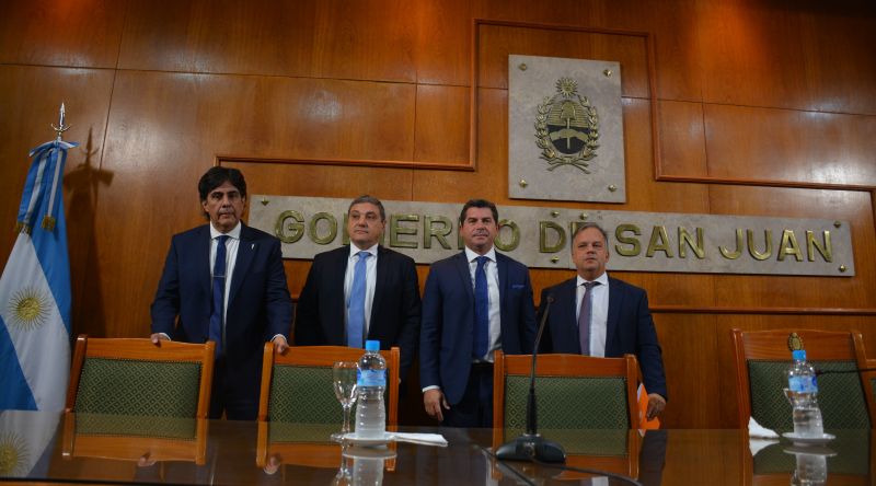 Se confeccionó el Proyecto de Ley para impulsar el Plan de Infraestructura en San Juan