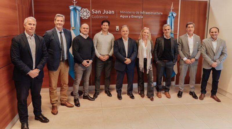 Agenda de trabajo vinculada al desarrollo energético de la provincia de San Juan