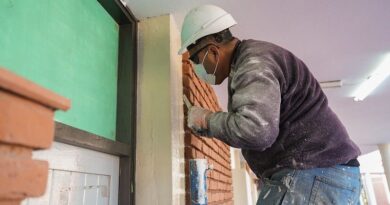 Avanzan el operativo de mantenimiento en establecimientos educativos de San Juan