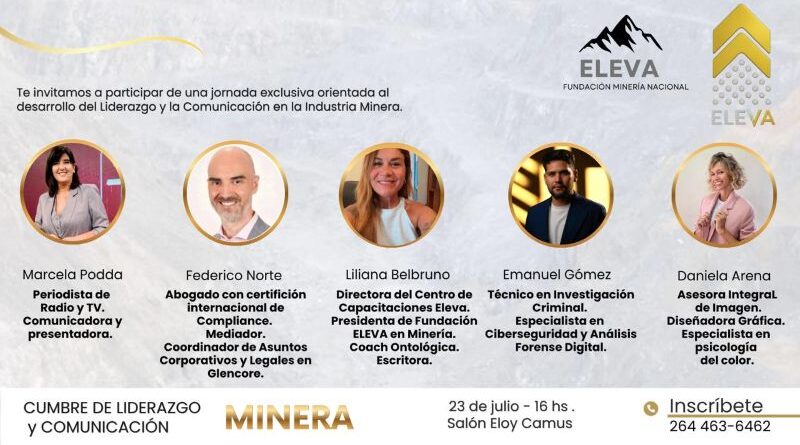 Cumbre de Liderazgo y Comunicación Minera en San Juan