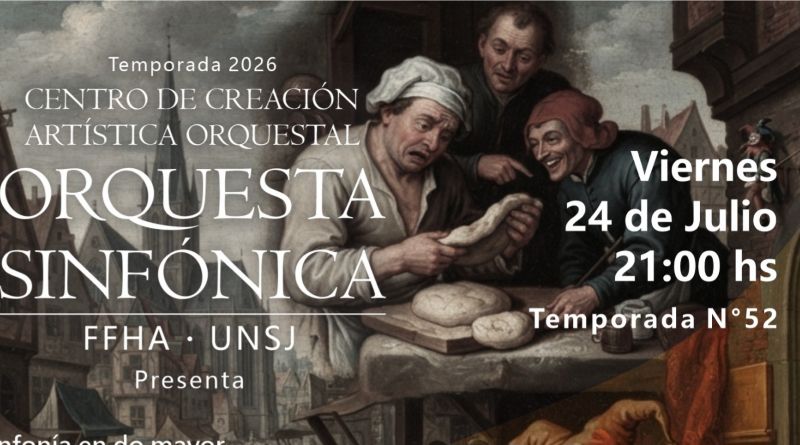 Orquesta Sinfónica de la FFHA de la UNSJ en el Teatro del Bicentenario de San Juan