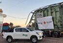 Nuevo transformador de potencia para la Estación Transformadora Nueva San Juan