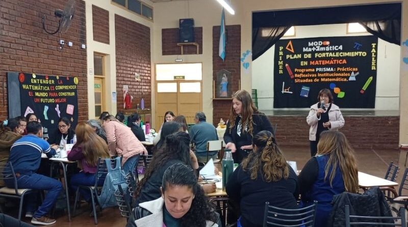 Talleres «Modo Matemática» para docentes de los Departamentos alejados de San Juan
