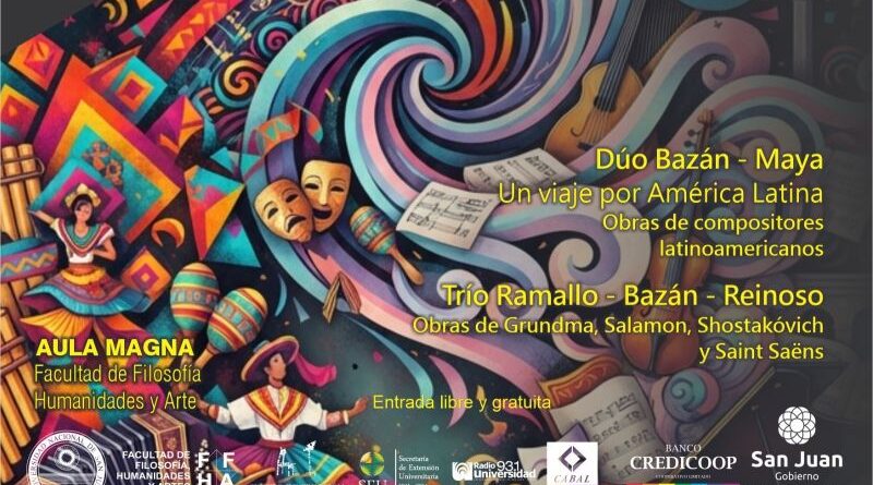 Concierto de Cámara en la FFHA de la UNSJ