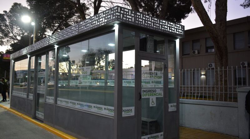 Inauguraron la «5° Parada Inteligente de Colectivos» en el Departamento Rivadavia
