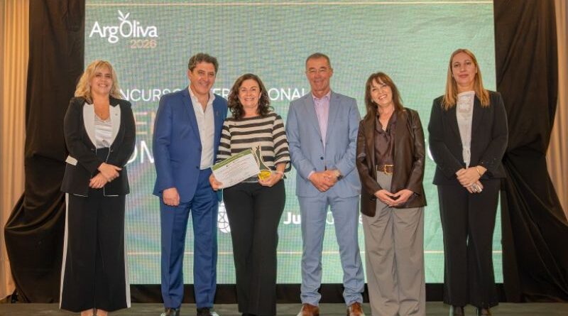Ganadores del XV Encuentro Olivícola Internacional ArgOliva 2026 en San Juan