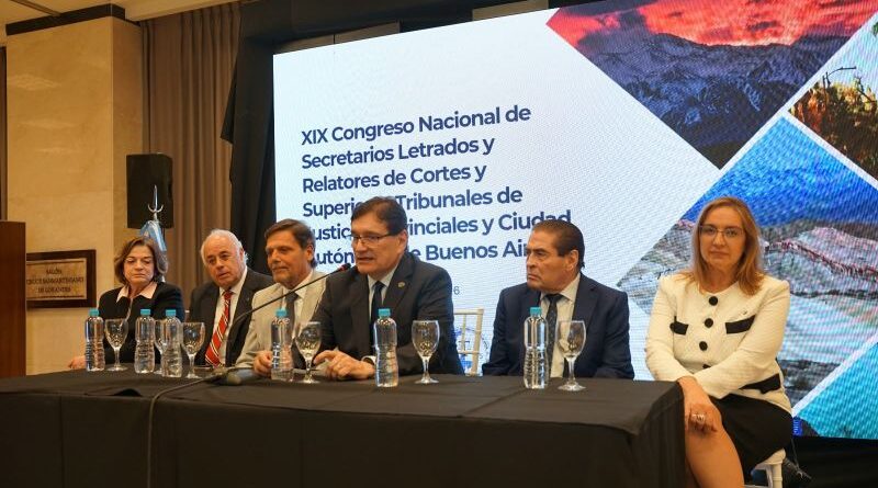 XIX Congreso Nacional de Secretarios Letrados y Relatores de Cortes y Superiores Tribunales de Justicia Provinciales y de CABA en San Juan