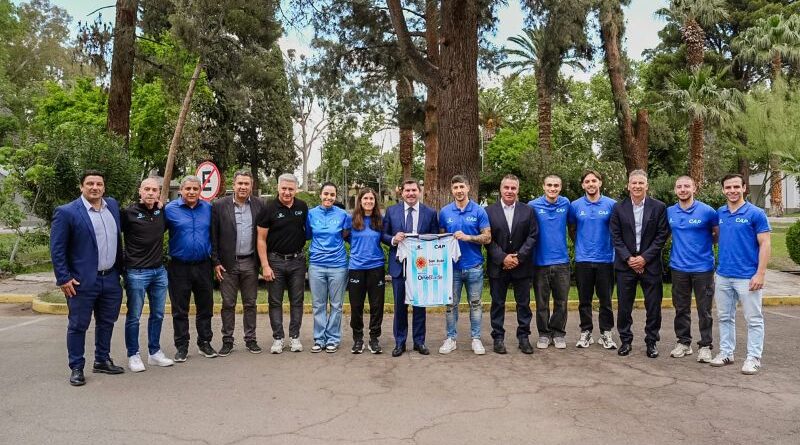 La Selección Argentina Senior Masculina de hockey sobre patines en San Juan