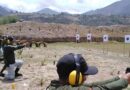 Ejercicios de tiro en Marquesado del Servicio Penitenciario Provincial de San Juan