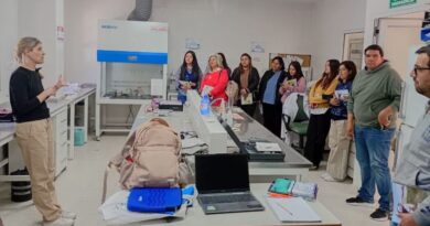Alumnos de la Diplomatura en Producción de Semillas del Departamento de Iglesia visitaron el Centro Biotecnológico e INSEMI de San Juan