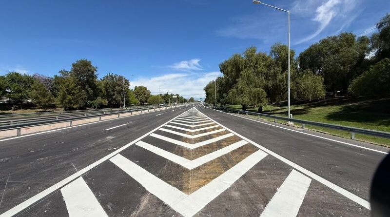 Se habilitó el primer tramo del anillo interno de la Avenida Circunvalación de San Juan