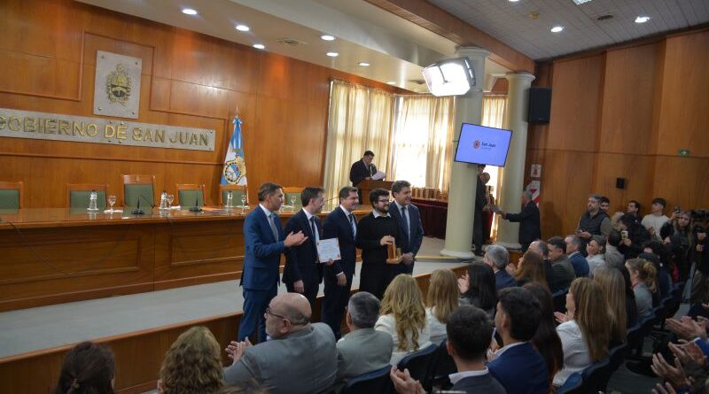 Entregaron «Premio Domingo Faustino Sarmiento» al avance de la Ciencia y la Tecnología en San Juan